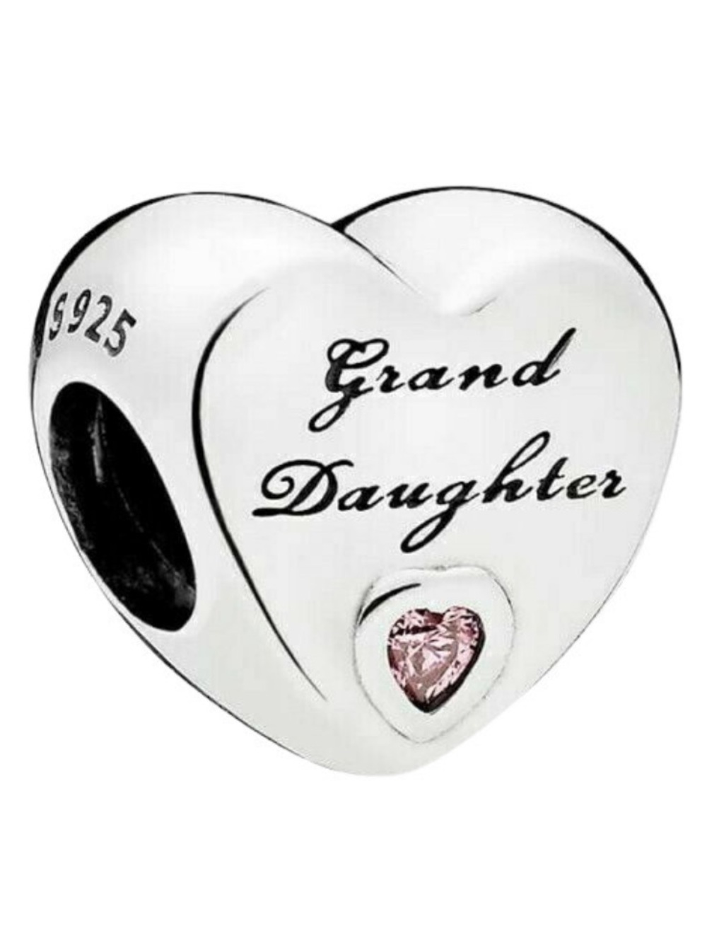 NWOT Granddaughter Love Charm Sterling Silver 925